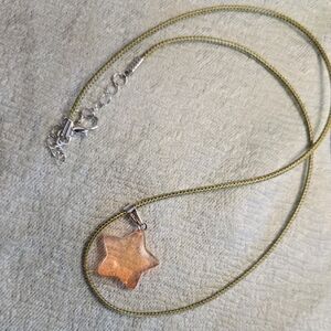 Gold Star Pendant Necklace